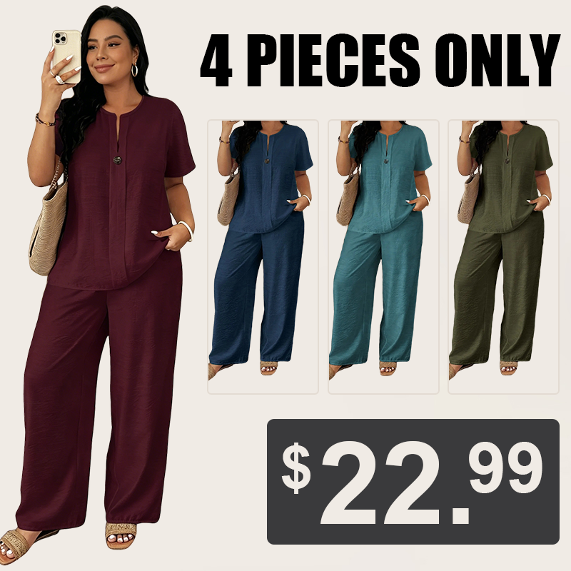 ☀️ Summer Comfort 2-Piece Set – Light, Breezy & Effortlessly Stylish