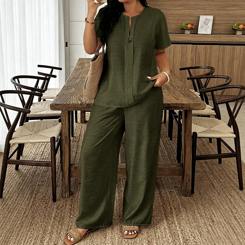 ☀️ Summer Comfort 2-Piece Set – Light, Breezy & Effortlessly Stylish