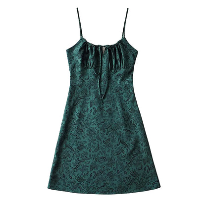 Women's Floral Slip Dress – Lightweight Sleeveless Summer Midi Dress